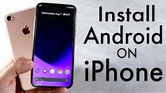 How To Use ANDROID On iPhone! (2020)
