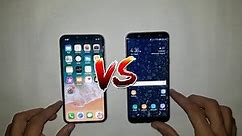 Samsung Galaxy J6 (2018) vs Apple iPhone X (256GB) Speed Test Comparison | Real Test - In 2018