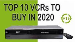 TOP 10 BEST VCRS TO BUY IN 2020 - WHAT VCR SHOULD I BUY? - VHS PLAYERS / VIDEO CASSETTE RECORDERS