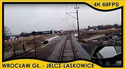 [CABVIEW] Wrocław Główny ➡️ Siechnice ➡️ Jelcz-Laskowice (linia 277 w trakcie prac) 🚧 //4K 60fps
