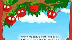 Five Little Apples - Nursery Rhymes