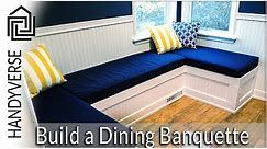 How to Build a Dining Nook/Banquette : Budget Renos #01
