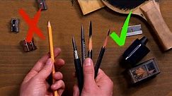 5 Pencil Sharpening Techniques for Pros