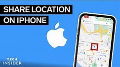 How To Share Your Location On An iPhone | Tech Insider