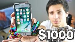 $1000 Titanium iPhone 7 Case