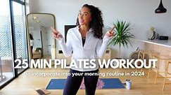 25 Min Daily Pilates Workout. Do this EVERY MORNING for Toned Abs, Waist and Thighs!