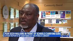 Man carries long rifle in front of two Austin schools, terrifying parents