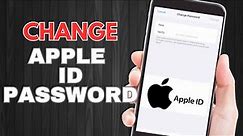 How to Change Apple Id Password on iPhone - Full Guide