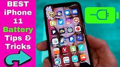 Battery Life TIPS for iPhone 11, iPhone 11 Pro, iPhone 11 Pro Max / Extend Battery / Tips and Tricks