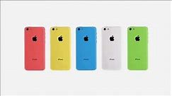 iPhone 5c Colors commercial