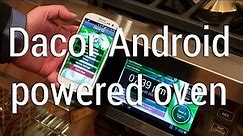 Hands-on with Dacor's Android oven