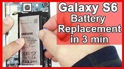 How to replace the Samsung Galaxy S6 Battery in 3 Minutes