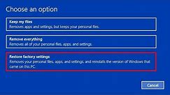 Windows 10 - Restoring Your Computer with 'Reset This PC Remove Everything' Option [Tutorial]