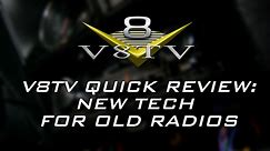 New Tech for Classic Cars: Vintage Looking Modern Radios V8TV Video