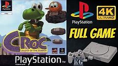 Croc: Legend of the Gobbos [PS1] 100% Gameplay Walkthrough FULL GAME [4K60ᶠᵖˢ UHD🔴]