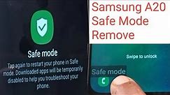 Samsung Galaxy A20 Safe Mode Off/Safe Mode Fix Samsung A10/A10s/A20/A20s/A30/A30s/A50/A70 All Mobile