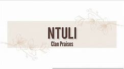 NTULI Clan Praises | Izithakazelo zakwa Ntuli | Tinanatelo by Nomcebo The POET