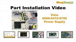 Vizio TV Repair Power Supply Unit Replacement