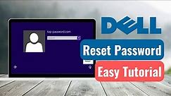 How to Reset Password Dell Laptop Windows 11