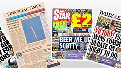 Press Preview: Friday's front pages