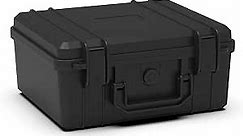 Ant Mag Waterproof Hard Case with Customizable Foam Portable for Camera, Drone, Equipment, Tools, Protective Travel Case for Storage, Carrying, 11 * 9.5 * 5.1inches, Black