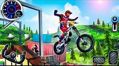 Extreme Dirt Bike Stunt Racing - Trial Mania Motocross Impossible Mega Ramp Racer - Android GamePlay