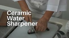 How to use the Global MinoSharp Ceramic Water Sharpener