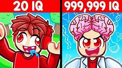 Level 1 vs Level 999 IQ Test in Roblox!