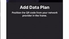 How to add another data plan in iPhone 12?