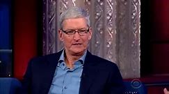 Watch Tim Cook tell Stephen Colbert why he came out as gay