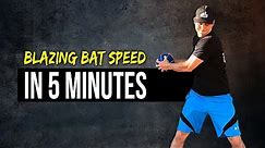 INSTANTLY Create "Blazing" Bat Speed (RAPID ROTATION DRILL!)