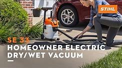 SE 33 Electric Wet and Dry Vacuum | STIHL