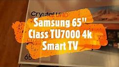 Samsung TU700D 65 inch 7 Series UHD 4K Smart TV - UN65TU7000