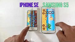 Samsung S5 Vs iPhone SE