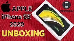 Apple iPhone SE 2020 New Packaging Unboxing and initial setup