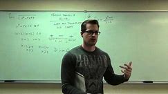 Calculus 1 Lecture 0.2: Introduction to Functions.