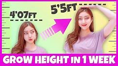 EXERCISE TO INCREASE HEIGHT YOU MUST DO!