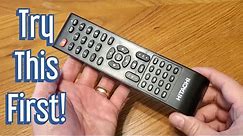 How to Fix Any Hitachi TV Remote in 1 Minute (Power Button or Other Buttons Not Working)