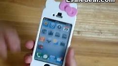 Hello kitty iPhone 4G 4S Hard back cover case-esaledeal.com