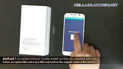 Unlock Samsung Galaxy S6 Tutorial & Guide - SM-G920A, SM-G920F, SM-G920W8 Network AT&T, Rogers