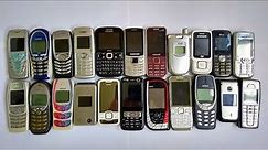 My collection of old phones Nokia, Samsung, Siemens