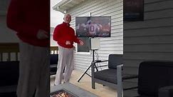 Experience the ultimate outdoor TV setup with ZapperBox!