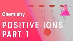 How To Test For Positive Ions - Part 1 | Chemical Tests | Chemistry | FuseSchool