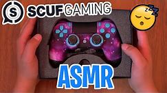 ASMR Gaming 😴 Scuf Gaming Controller Unboxing 4K Review 🎮🎧 PS4 Controller Sounds + Whispering 💤