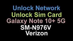 Unlock Samsung Galaxy Note 10 Plus 5G N976V Verizon