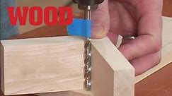 How To Drill Perpendicular Holes - WOOD magazine