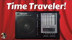 Classic Sharp FV-610GB AM FM LW Shortwave Radio Review