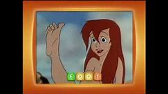 Ariel's Feet Scene in Disney's Magic English