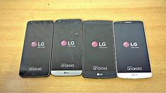 LG G6 vs LG G5 vs LG G4 vs LG G3 - Speed Test! (4K)