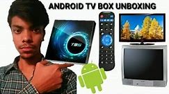 T95 Android Tv Box Unboxing And Installation 😱 In Tv